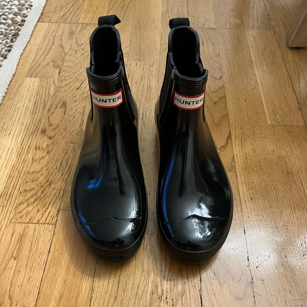 Hunter - Chelsea original rain boots - black
